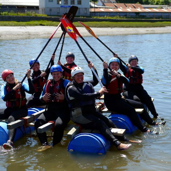 Raft building